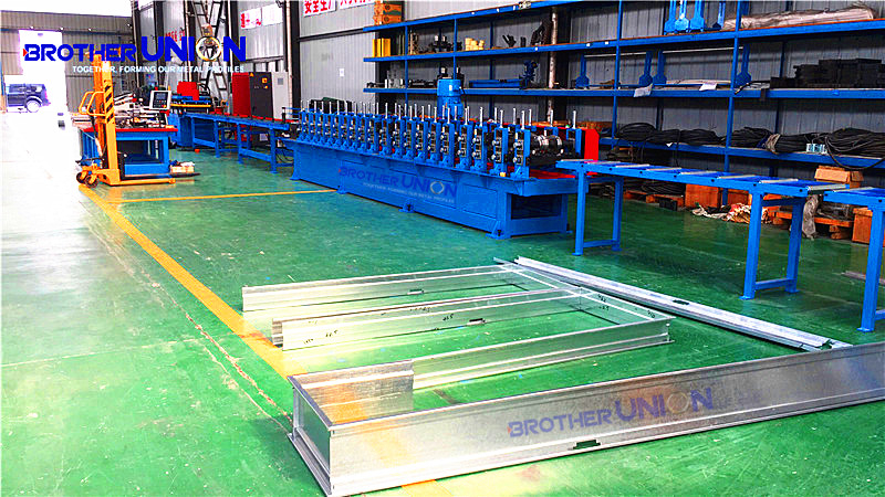 Galvanized Steel Door Frame Roll Forming Line Buy Door Frame Roll